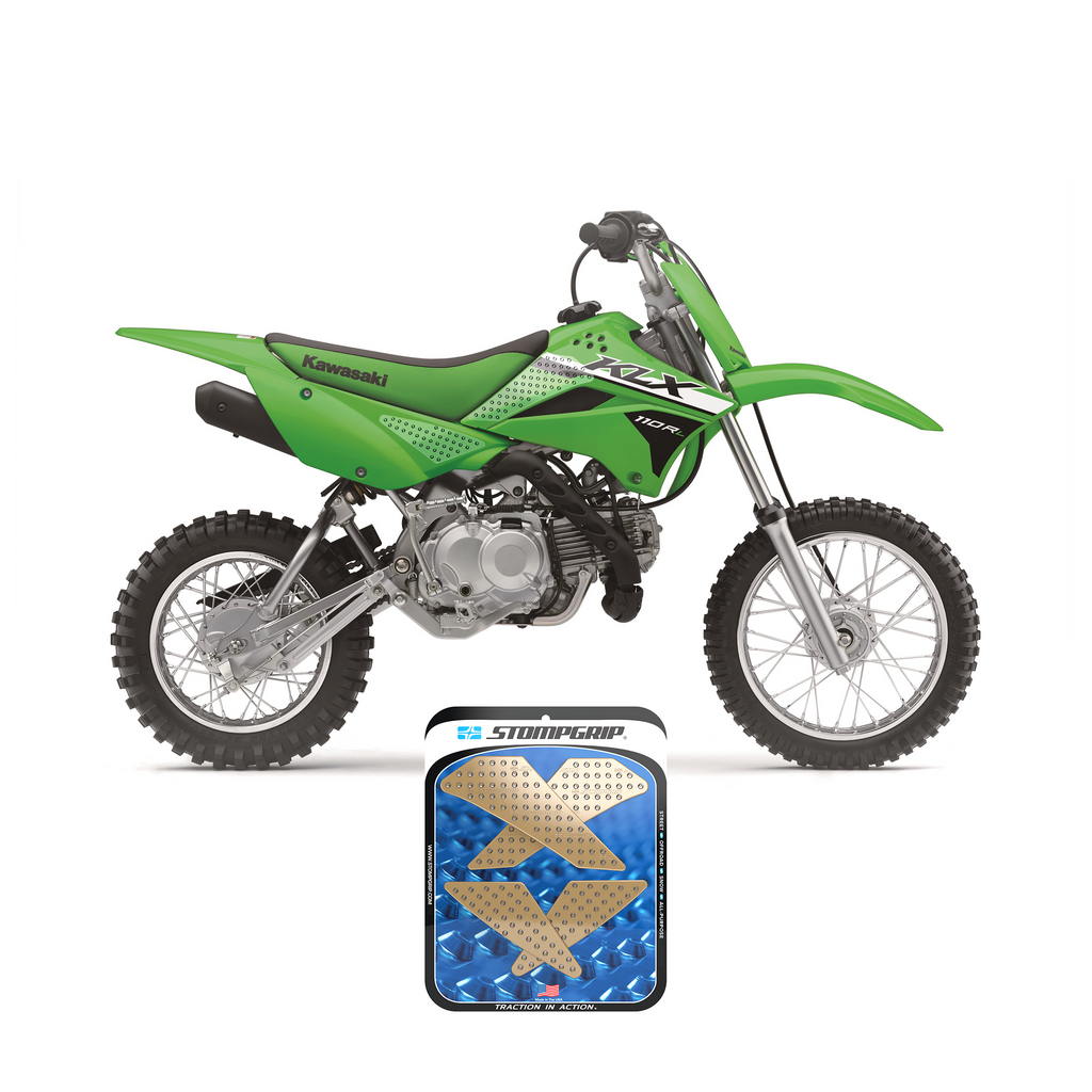 STOMPGRIP Kawasaki KLX 110/112/L 10-26 Dirt Bike 3D Griptape Kit (0071)