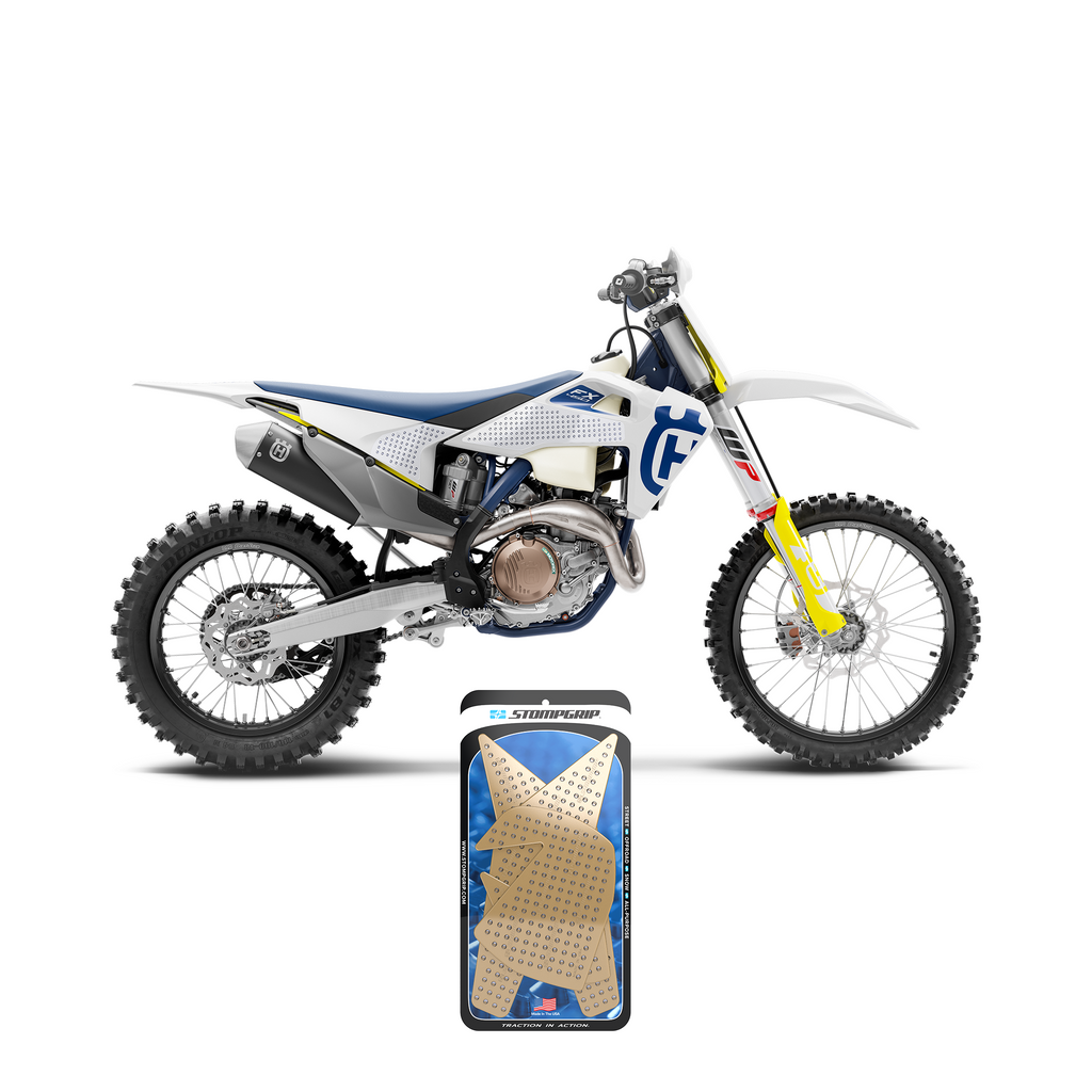 STOMPGRIP Husqvarna FX 350/450 19-22 Dirt Bike 3D Griptape Kit (0078-4)