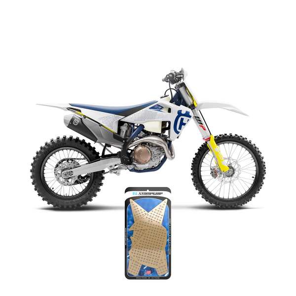 STOMPGRIP Husqvarna FX 350/450 19-22 Dirt Bike 3D Griptape Kit (0078-4)