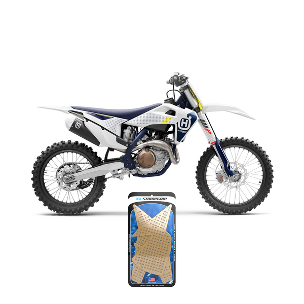 STOMPGRIP Husqvarna FC 450 Rockstar Edition 18-21 Dirt Bike 3D Griptape Kit (0078-1)