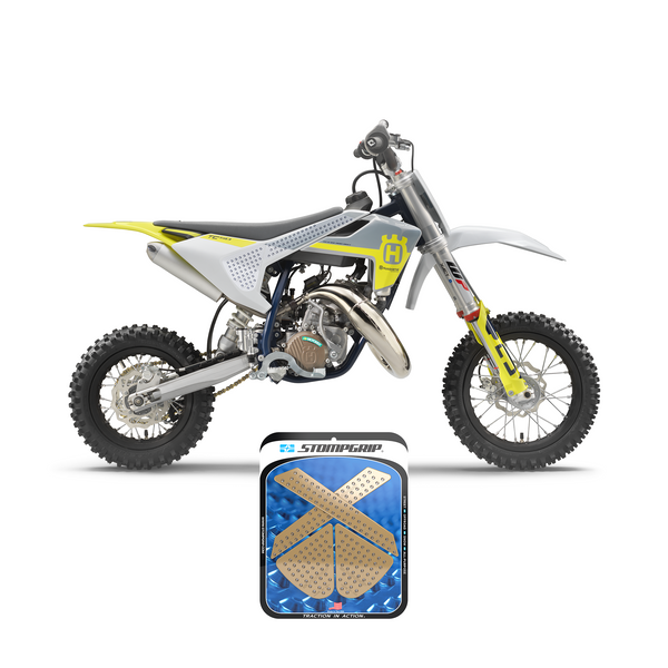 STOMPGRIP Husqvarna TC 50/Mini/65 18-23 Dirt Bike 3D Griptape Kit (0080)