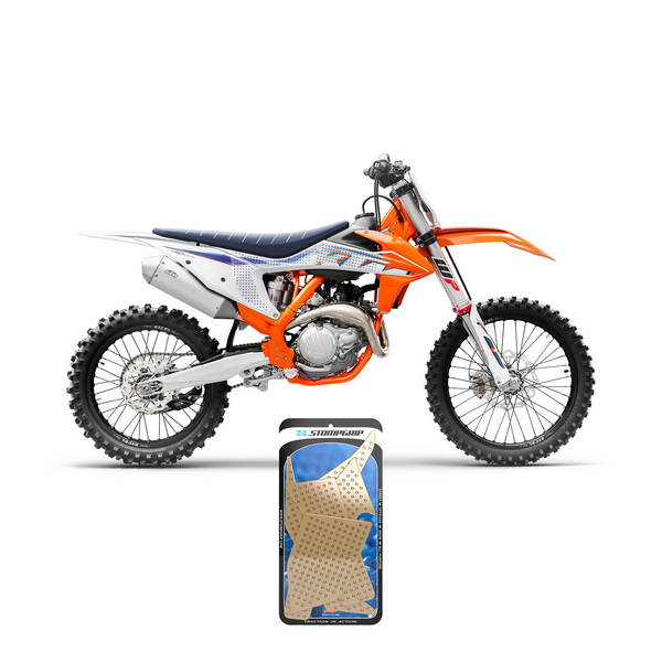 STOMPGRIP KTM 250/350/450 SX-F 19-22 Dirt Bike 3D Griptape Kit (0081-1)