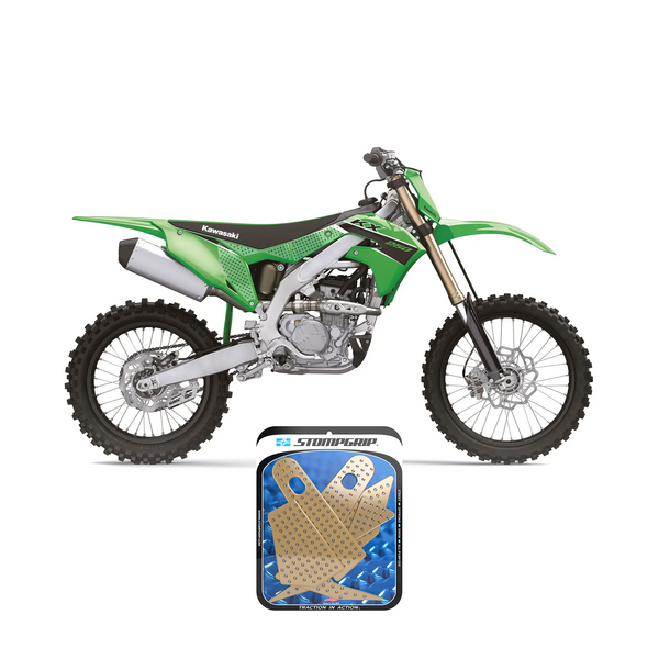 STOMPGRIP Kawasaki KX 250/X/XC 21-23 Dirt Bike 3D Griptape Kit (0083)