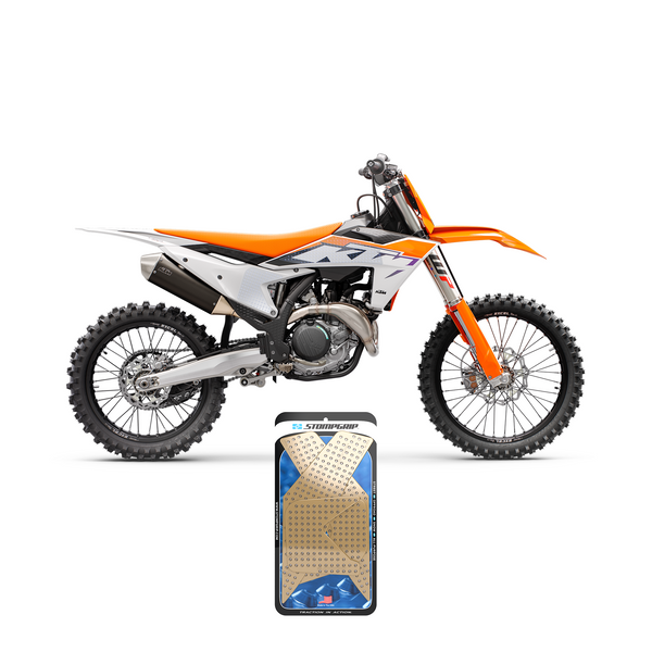 STOMPGRIP KTM 250/350/450 SX-F 23-26 Dirt Bike 3D Griptape Kit (0089-1)