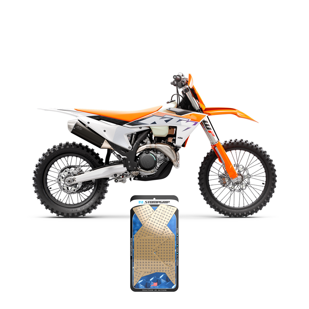 STOMPGRIP KTM 150/250/300 XC-W 24-26 Dirt Bike 3D Griptape Kit (0089-4)