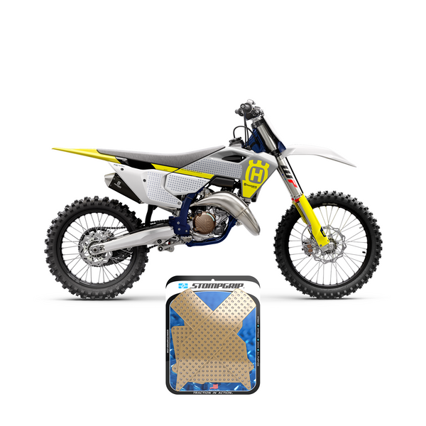 STOMPGRIP Husqvarna TC 125/250 23-24 Dirt Bike 3D Griptape Kit (0090-4)