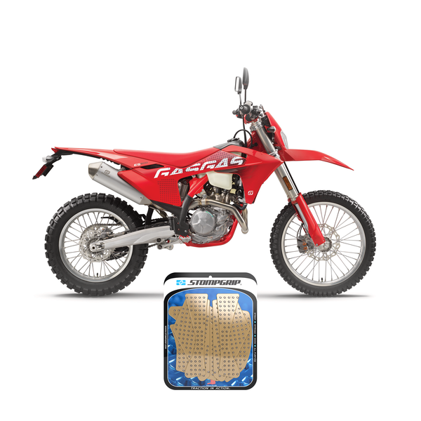 STOMPGRIP GASGAS ES 300F/500F 24-26 Dirt Bike 3D Griptape Kit (0094-2)
