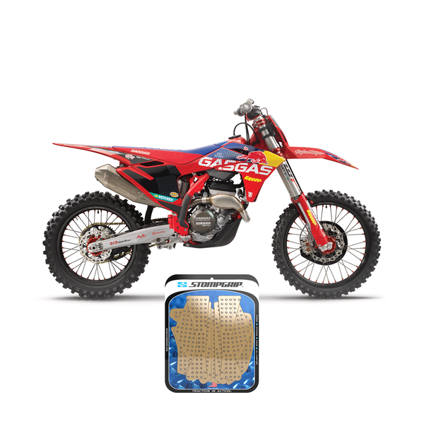 STOMPGRIP GASGAS MC 250F/450F FACTORY 24-26 Dirt Bike 3D Griptape Kit (0094-8)