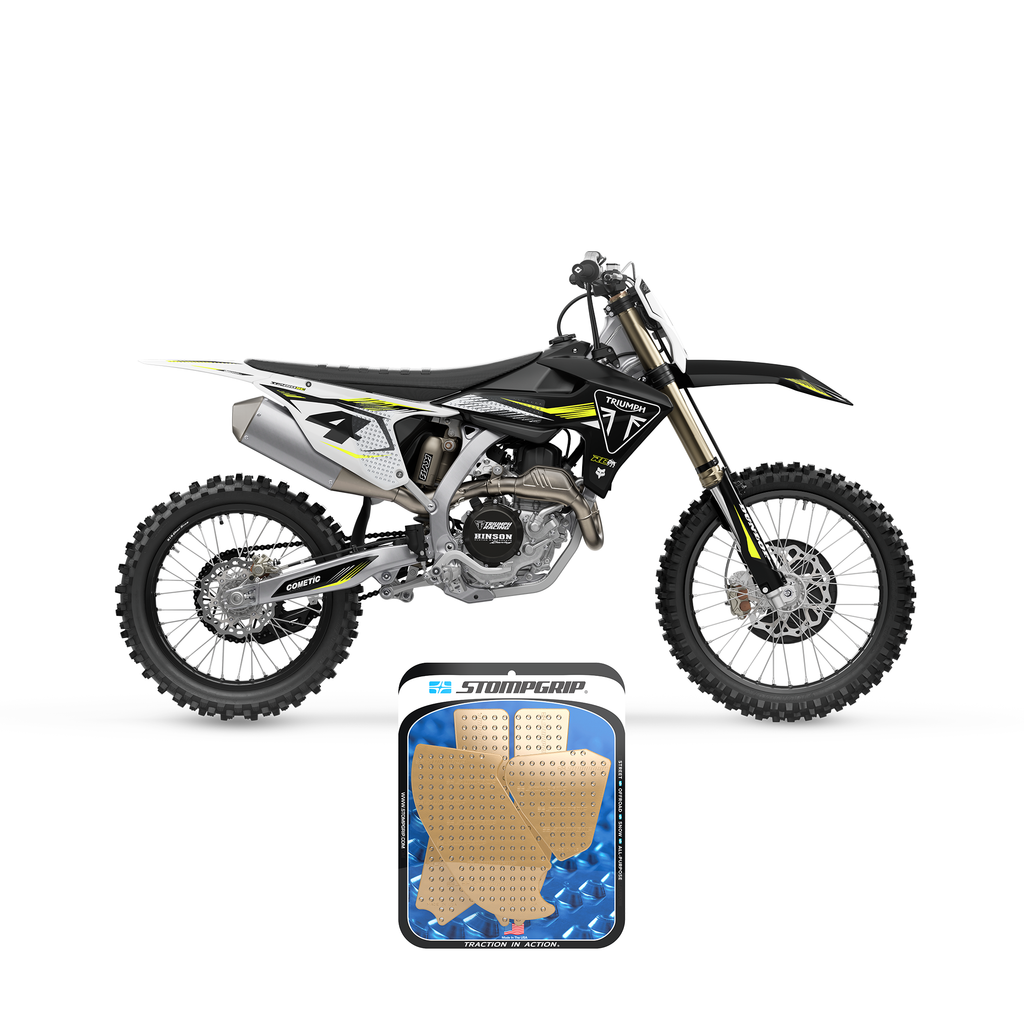 STOMPGRIP Triumph TF 450-RC/TF 250-X Dirt Bike 3D Griptape Kit (0099)