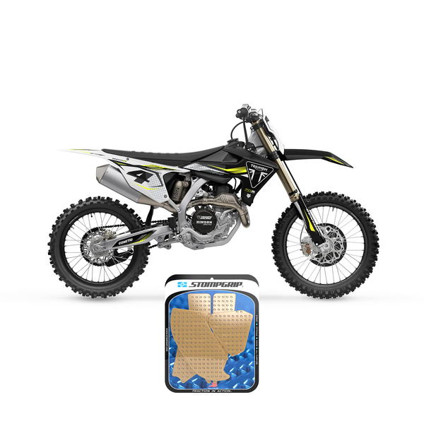 STOMPGRIP Triumph TF 450-RC/TF 250-X Dirt Bike 3D Griptape Kit (0099)