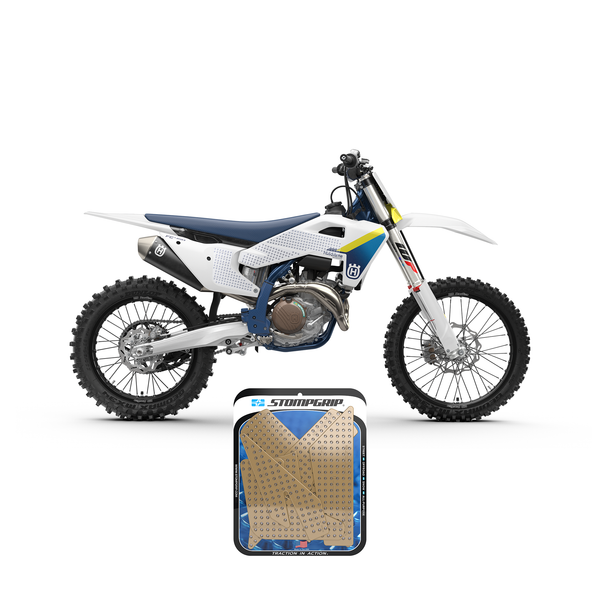 STOMPGRIP Husqvarna FC 250/450 FACTORY 2024-26 Dirt Bike 3D Griptape Kit (0102-1)
