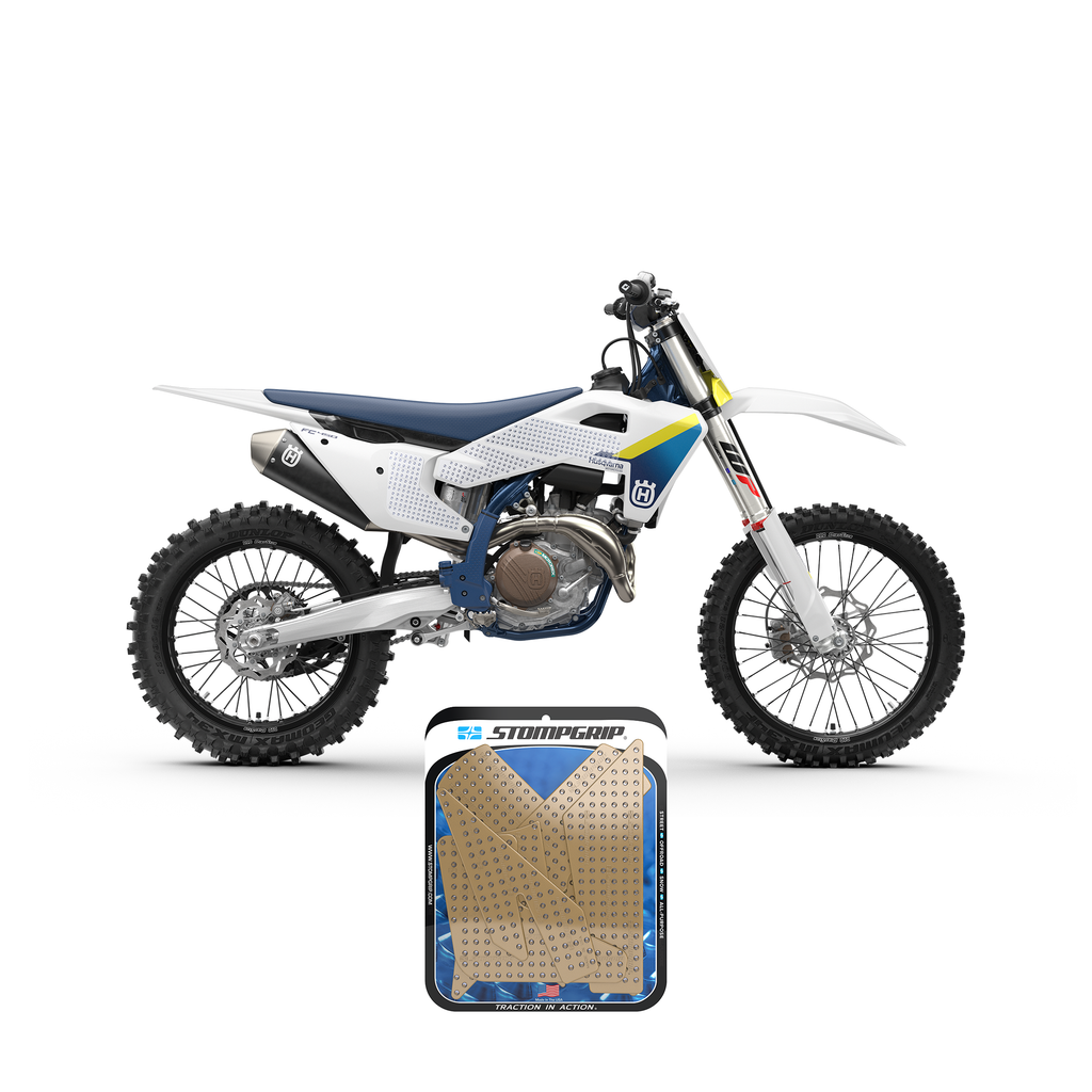 STOMPGRIP Husqvarna FE 350/450/501 2026 Dirt Bike 3D Griptape Kit (0102-7)