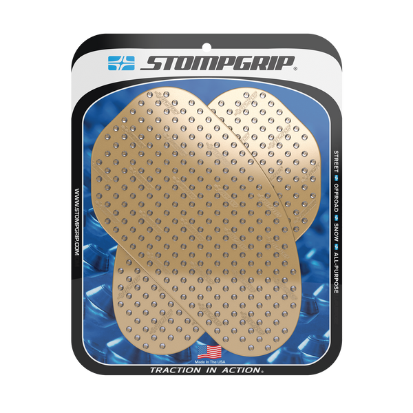 STOMPGRIP Universal Street Bike: Large Sport Bike Tank Grips (0001)