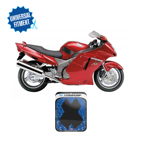 STOMPGRIP Universal Street Bike: Wedge Tank Grips (0004)