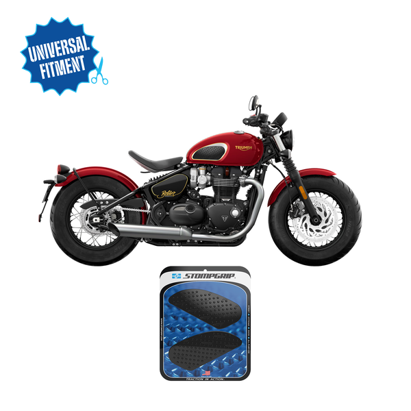 STOMPGRIP Universal Street Bike: Rally Tank Grips (0006)
