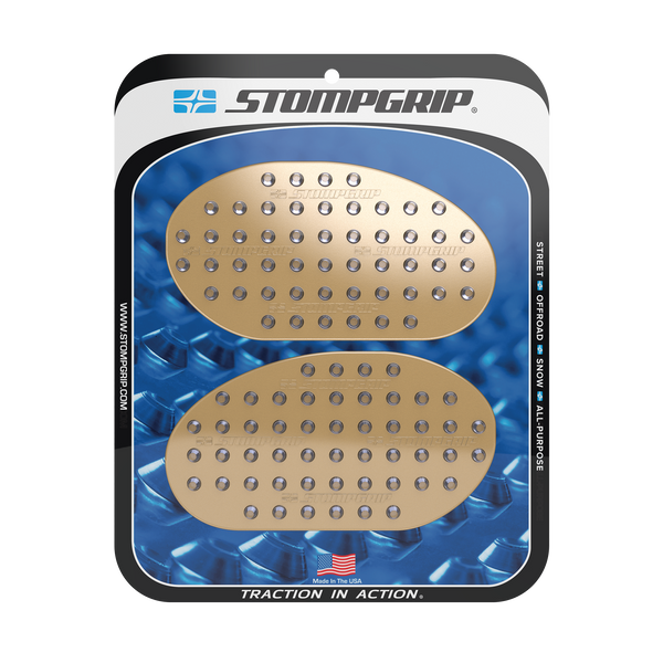 STOMPGRIP Universal Street Bike: Small Sport Bike Tank Grips (0002)