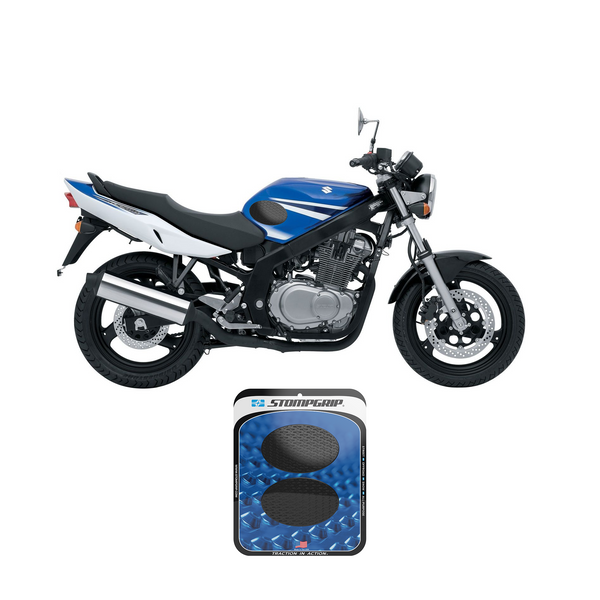 STOMPGRIP Universal Street Bike: Oval Tank Grips (0003)