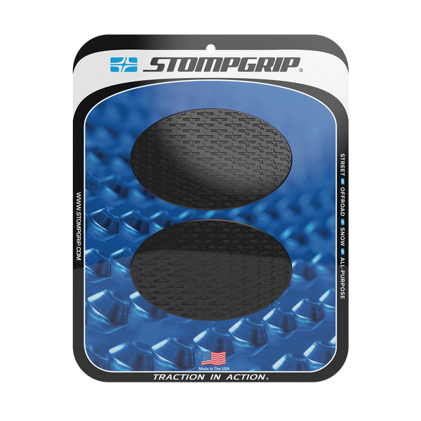 STOMPGRIP Universal Street Bike: Oval Tank Grips (0003)