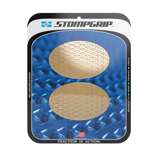 STOMPGRIP Universal Street Bike: Oval Tank Grips (0003)