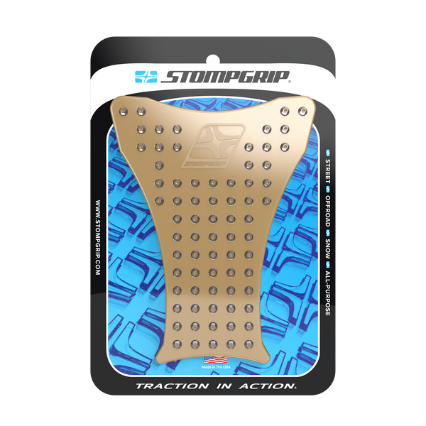 STOMPGRIP Old School - Motorcycle Center Tank Pad Protector