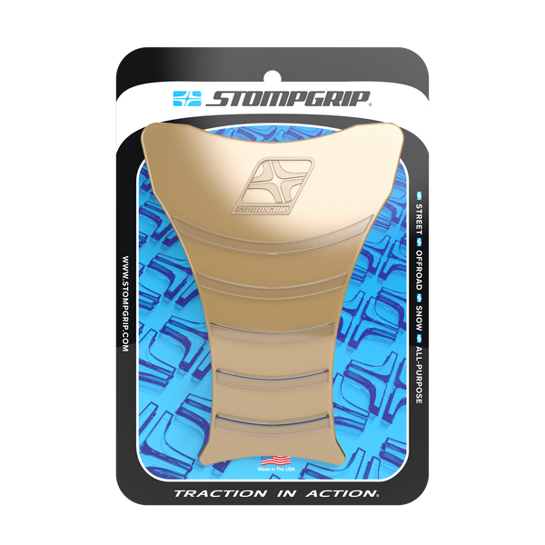 STOMPGRIP Old School - Motorcycle Center Tank Pad Protector