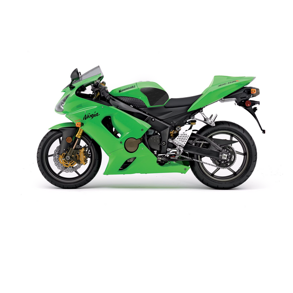 STOMPGRIP Kawasaki Ninja ZX-6R 636/ZX-RR 600 05-06 Tank Grips (0031)