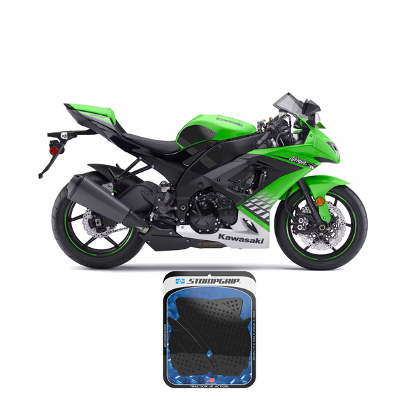 STOMPGRIP Kawasaki Ninja ZX-10R 08-10 Tank Grips (0034)