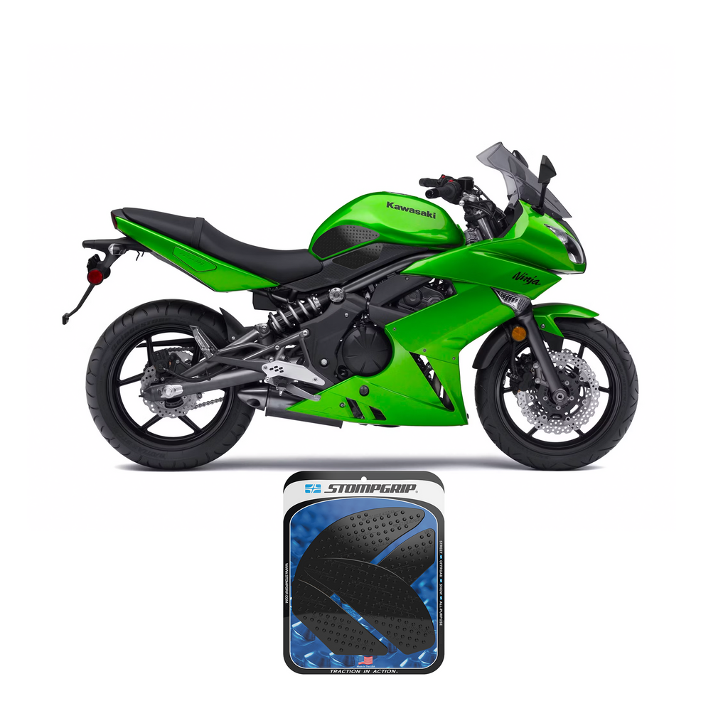 STOMPGRIP Kawasaki Ninja 650R 09-11 Tank Grips (0039)