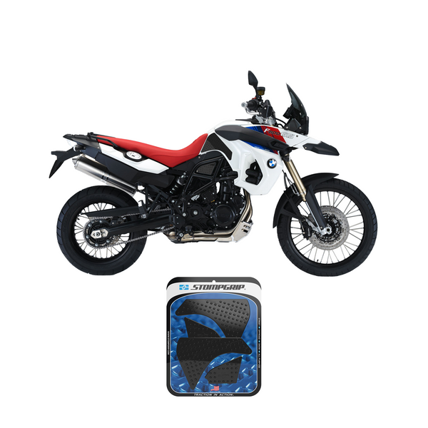 STOMPGRIP BMW F 800 GS 09-12 Tank Grips (0083)