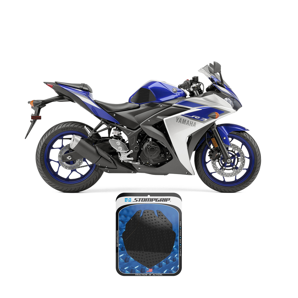 STOMPGRIP Yamaha YZF-R25 / YZF-R3 15-18 Tank Grips (0104)