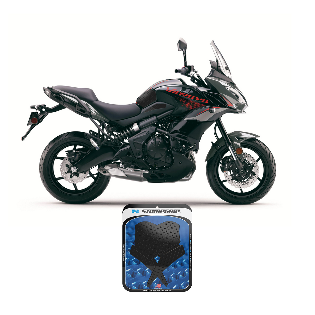STOMPGRIP Kawasaki Versys 650 15-21 Tank Grips (0109)