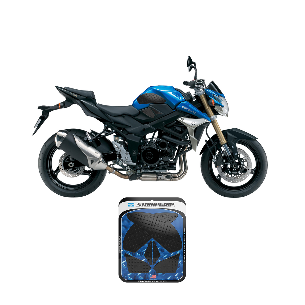 STOMPGRIP Suzuki GSR750 / GSX-S750 12-16 Tank Grips (0110)
