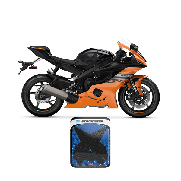 STOMPGRIP Yamaha YZF-R6 17-25 Tank Grips (0145)