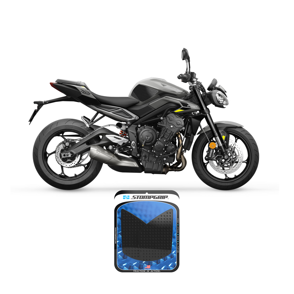 STOMPGRIP Triumph Street Triple 765/R/RS/Moto 2 23-26 Tank Grips (0199)