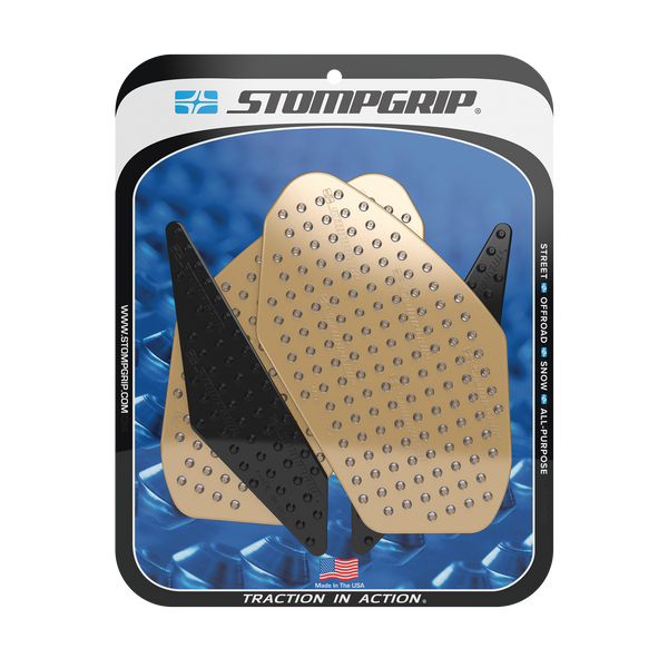 STOMPGRIP Kawasaki Ninja 500 - 24-26 Tank Grips (0219)