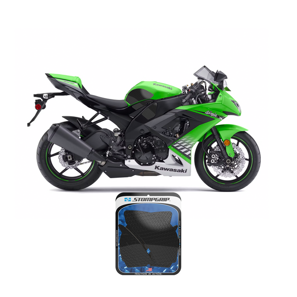 STOMPGRIP Kawasaki Ninja ZX-10R 08-10 Tank Grips (0034)