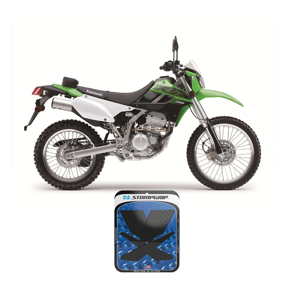 STOMPGRIP Kawasaki KLX 250S 09-20 Tank Grips (0089)