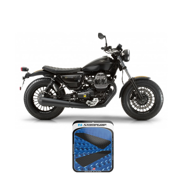STOMPGRIP Moto Guzzi V9 Bobber / V9 Roamer 16-23 Tank Grips (0093-4)