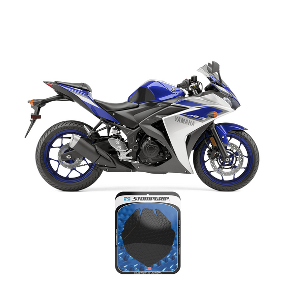 STOMPGRIP Yamaha YZF-R25 / YZF-R3 15-18 Tank Grips (0104)