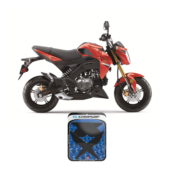 STOMPGRIP Kawasaki Z125 Pro 17-26 Tank Grips (0137)