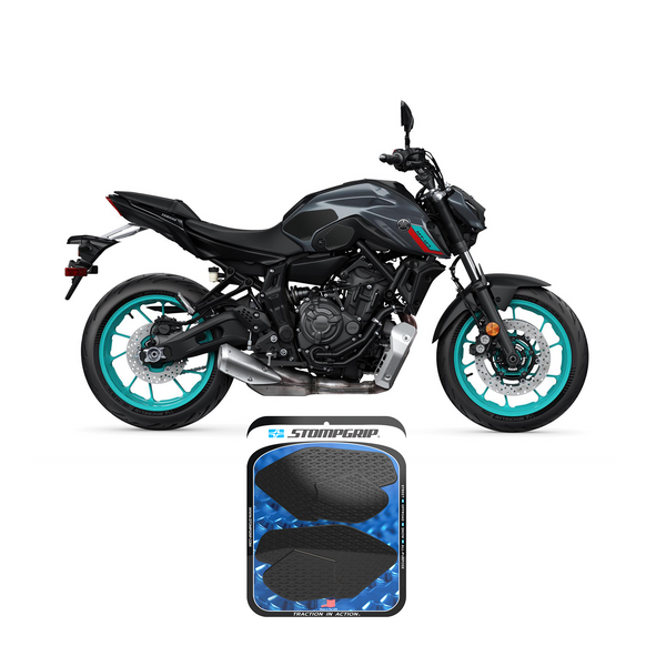 STOMPGRIP Yamaha MT-07 22-24 Tank Grips (0195)