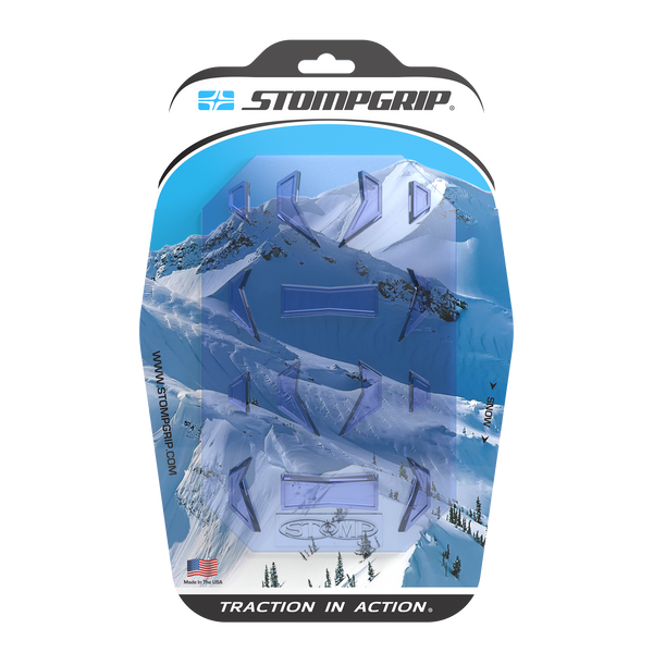 Snowboard Stomp Pad : Clear : Traction : KNOBBY