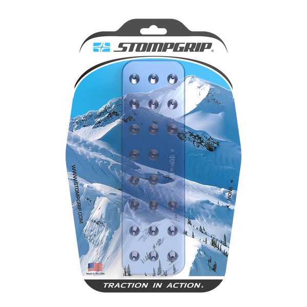 Snowboard Stomp Pad : Clear : Spiked : MAXI PAD