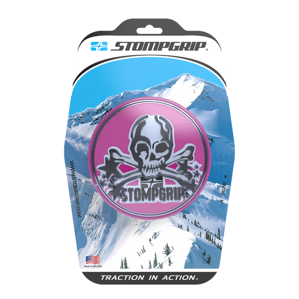 Snowboard Stomp Pad : Punk : SKULL & CROSSBONES