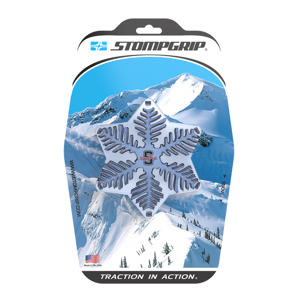 Snowboard Stomp Pad : Clear : Traction : SNOWFLAKE