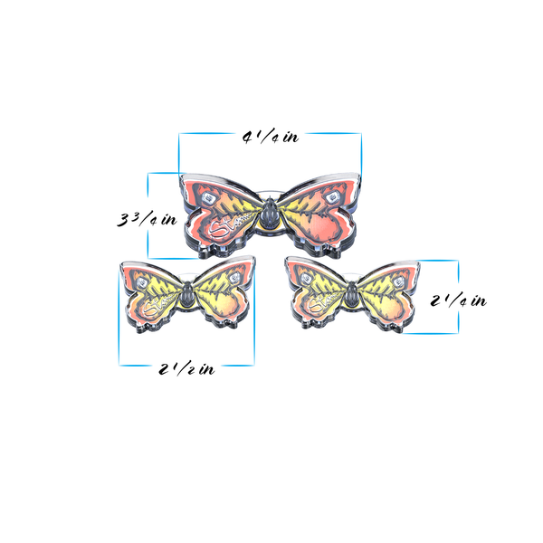 Snowboard Stomp Pad : Cute : Traction : BUTTERFLIES