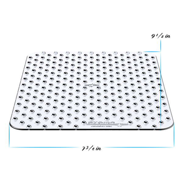 Snowboard Stomp Pad : Clear : Spiked : PRO MAT - VOLCANO