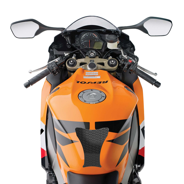 STOMPGRIP Old School - Motorcycle Center Tank Pad Protector