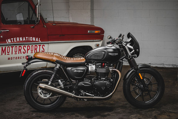 Triumph | Street Twin 16-22, Speed Twin 900 22-24 | Vintage Classic | Rider Seat Cover