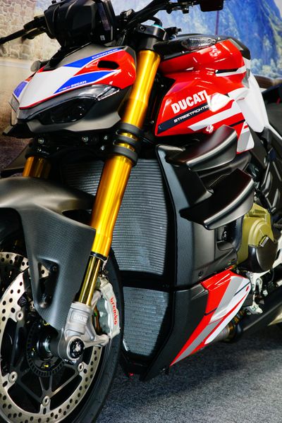 lower cooler cover  carbon for Ducati Streetfighter V4 image 3